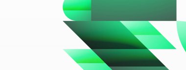 Dijital tasarımlar, sunumlar, web sitesi afişleri, sosyal medya paylaşımları için çok yönlülük ve görsel cazibe sağlayan, minimalist soyut tuval üzerinde geometrik biçimlerin Amalgamatasyonu