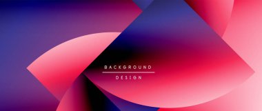 Daireler ve eğimli yuvarlak şekiller. Asgari soyut arkaplan, yuvarlak geometrik şekiller, temiz ve yapılandırılmış tasarım