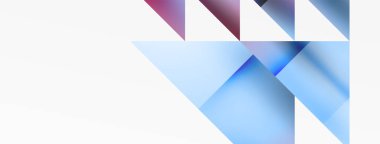 Büyüleyici vektör soyutlaması. Üçgenler büyüleyici dansla kesişiyor, dinamik geometrik zemin hazırlıyorlar. Şekil ve açıların birleşimi modern tasarımın sanatsal senfonisini yaratır.