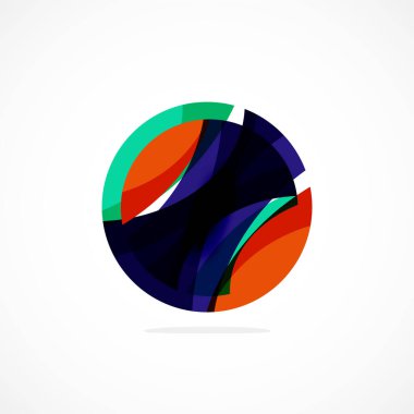 Soyut çember logosu, dinamik estetik. Basitlik, bağlantı, akıcılık ve enerjiyi, modern ve görsel bir kimlik arayan markalar için çok yönlü bir seçim haline getiriyor.