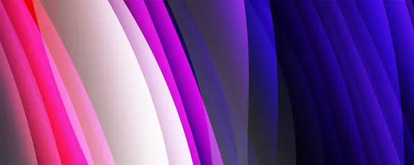 Abstrakter Hintergrund Trendige Einfache Flüssige Farbverläufe Wellen Vektor Illustration Für — Stockvektor