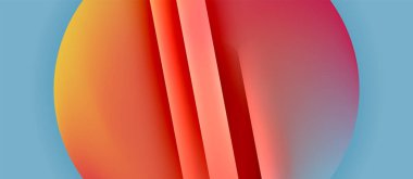 Parlak metal parlayan daireler geometrik arka plan. Asgari soyut kompozisyon. Duvar kağıdı, bayrak, arkaplan, kart, kitap illüstrasyonu için vektör illüstrasyonu, iniş sayfası