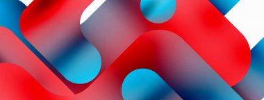 Gradyan Geometri. Çizgilerin ve Çemberlerin Minimalist Füzyonu, Hünerli Serene, Çekici Soyut Arkaplan