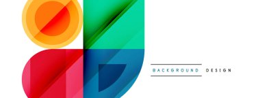 Enigmatik Çemberler - Büyüleyici Vektör Geometrik Arkaplan Büyüleyici Çember Elementlerinin Büyüleyici Bileşimi Açılıyor