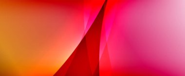 Değişken renk arkaplanındaki dinamik dalgalar. Duvar kağıdı, bayrak, arkaplan, kart, kitap illüstrasyonu için vektör illüstrasyonu, iniş sayfası