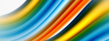 Gökkuşağı rengi ipekten bulanık arka plan beyaz, göz kamaştırıcı bir şekilde canlı arkaplan. Göz kamaştırıcı renk karışımı gökkuşağını, ipeksi ve zarif dalgalı deseni anımsatıyor.