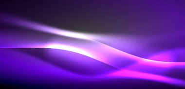 Neon ışıklı dalgalar arka planda dalgalanıyor, ışıltı ve hareketin büyüleyici dansı. Dinamik zemin, enerjinin ve modern estetiğin özünü yakalar