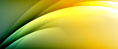 Değişken renk arkaplanındaki dinamik dalgalar. Duvar kağıdı, bayrak, arkaplan, kart, kitap illüstrasyonu için vektör illüstrasyonu, iniş sayfası