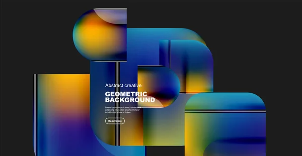 Fond Abstrait Vectoriel Géométrique Minimal — Image vectorielle