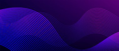 Dinamik dalga geometrik tasarımı. Duvar Kağıdı, Sancak, Arkaplan, Kart, Kitap İllüstrasyonu, İniş Sayfası