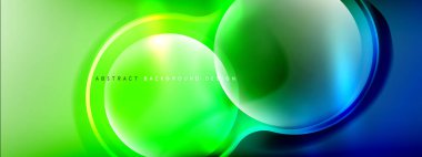 Renk eğimli gölgeler ve ışık efektleri arka planı. Lens ve daire tasarımı. Dinamik düz gölge çizgisi etkisi olan basit akışkan renk gradyanı soyut arkaplan