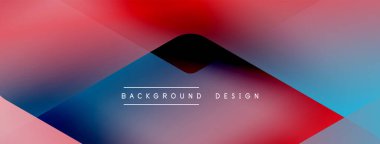 Enerjik geometrik arkaplan harmonik hareket içinde dinamik oklardan oluşan bir dizi içeriyor, hız, çeviklik ve kasıtlı akış duygusunu çağrıştırıyor