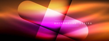 Neon ışıklı çizgi vektörleri: canlı renkler, parlak çizgiler. Neon tabelalardan esinlenerek büyüleyici bir tasarım. Web siteleri, reklamlar ve daha fazlası için elektrik enerjisi