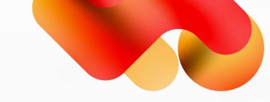 Huzur simetrisi. Minimalist Çizgiler ve Çemberler, Zarafetin Büyüleyici Soyut Arkaplanını Şekillendirerek, Mezunların Huzurlu Dansında Birleşti