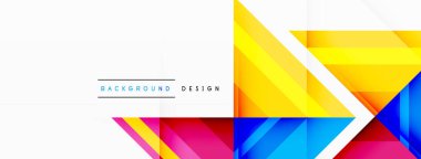 Görsel olarak büyüleyici arka plan tasarımı dinamik geometrik çizgiler, üçgenler ve kareler gösteriyor. Bu kompozisyon hassasiyet ve hareketi harmanlayarak modern bir estetik ile etkileşimli bir grafik oluşturur.