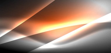 Neon ışıklı dalgalar arka planda dalgalanıyor, ışıltı ve hareketin büyüleyici dansı. Dinamik zemin, enerjinin ve modern estetiğin özünü yakalar