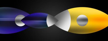 Dinamik çizgiler geometrik vektör arkaplanı. Yaratıcılığın ve geometrinin mükemmel bir uyum içinde dans ettiği büyüleyici geometrik vektör arkaplanı oluşturmak için birleşen dinamik çizgilerin görsel senfonisi