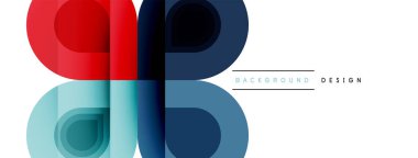 Enigmatik Çemberler - Büyüleyici Vektör Geometrik Arkaplan Büyüleyici Çember Elementlerinin Büyüleyici Bileşimi Açılıyor