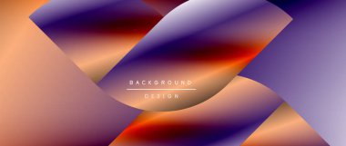 Daireler ve eğimli yuvarlak şekiller. Asgari soyut arkaplan, yuvarlak geometrik şekiller, temiz ve yapılandırılmış tasarım