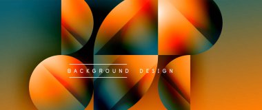 Minimalist geometrik arkaplan, metalik daireler ve kareler sergiliyor. Abartısız zarafeti somutlaştırıyor. Yansıtıcı yüzeyler ve hassas biçimler basitlik ve karmaşıklığın uyumlu bir karışımını oluşturur.