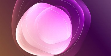 Parlak efektli, şeffaf, akışkan sıvı şekilleri geometrik arka plan. Dalgalı çizgiler yuvarlak. Duvar kağıdı, bayrak, arkaplan, kart, kitap illüstrasyonu için vektör illüstrasyonu, iniş sayfası