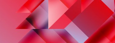 Büyüleyici vektör soyutlaması. Üçgenler büyüleyici dansla kesişiyor, dinamik geometrik zemin hazırlıyorlar. Şekil ve açıların birleşimi modern tasarımın sanatsal senfonisini yaratır.