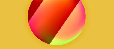 Parlak metal parlayan daireler geometrik arka plan. Asgari soyut kompozisyon. Duvar kağıdı, bayrak, arkaplan, kart, kitap illüstrasyonu için vektör illüstrasyonu, iniş sayfası