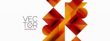 Parlak daire, kare, üçgen minimalist geometrik arkaplanı şekillendirir. Gösterişli, çağdaş tasarım dijital tasarımlar, sunumlar, web sitesi afişleri, sosyal medya paylaşımları için biraz sofistike