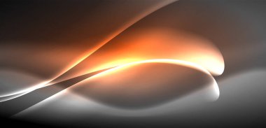 Neon ışıklı dalgalar arka planda dalgalanıyor, ışıltı ve hareketin büyüleyici dansı. Dinamik zemin, enerjinin ve modern estetiğin özünü yakalar