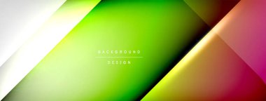 Vector abstract line background with glowing effects and shadows. Vector Illustration For Wallpaper, Banner, Background, Card, Book Illustration, landing page