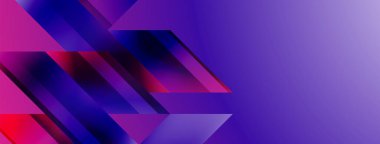 Basit geometrik formlar - dinamik geometrik soyut arkaplan. Duvar kağıdı, afiş, arkaplan, iniş sayfası, duvar sanatı, davetiye, baskılar, posterler için görsel senfoni