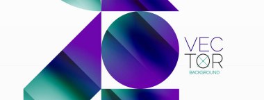 Serene gradyan şablonu. Çemberler ve üçgenler minimalist mükemmellikte karışıyor. Biçim ve renklerin nazik bir şekilde birleşmesi dengeli ama büyüleyici bir zemin oluşturur, modern karmaşıklığı somutlaştırır.