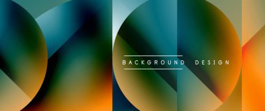 Minimalist geometrik arkaplan, metalik daireler ve kareler sergiliyor. Abartısız zarafeti somutlaştırıyor. Yansıtıcı yüzeyler ve hassas biçimler basitlik ve karmaşıklığın uyumlu bir karışımını oluşturur.