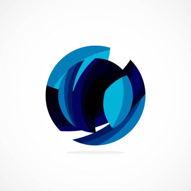 Soyut çember logosu, dinamik estetik. Basitlik, bağlantı, akıcılık ve enerjiyi, modern ve görsel bir kimlik arayan markalar için çok yönlü bir seçim haline getiriyor.