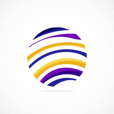 Soyut çember logosu, dinamik estetik. Basitlik, bağlantı, akıcılık ve enerjiyi, modern ve görsel bir kimlik arayan markalar için çok yönlü bir seçim haline getiriyor.