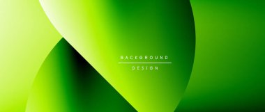 Daireler ve eğimli yuvarlak şekiller. Asgari soyut arkaplan, yuvarlak geometrik şekiller, temiz ve yapılandırılmış tasarım