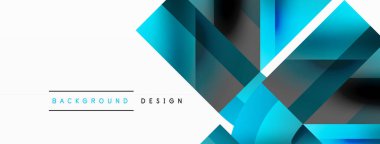 Parlak daire, kare, üçgen minimalist geometrik arkaplanı şekillendirir. Gösterişli, çağdaş tasarım dijital tasarımlar, sunumlar, web sitesi afişleri, sosyal medya paylaşımları için biraz sofistike