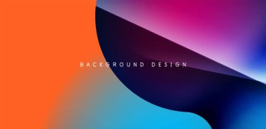 Colorful bubble abstract background with shadow effects. Minimalist geometric vector Illustration For Wallpaper, Banner, Background, Card, Book Illustration, landing page