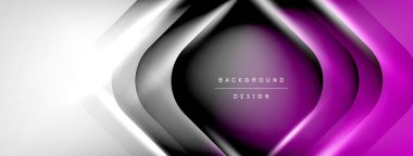 Shadow lines vector techno banner and light effects. Techno Illustration For Wallpaper, Banner, Background, Card, Book Illustration, landing page