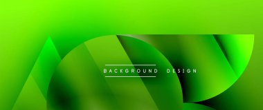 Birbirine kenetlenmiş üçgenler ve dairelerden oluşan büyüleyici soyut arkaplan, hem zerafet hem de modernlik saçan şaşırtıcı şekiller ve desenler oluşturur.