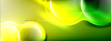 Renk eğimli gölgeler ve ışık efektleri arka planı. Lens ve daire tasarımı. Dinamik düz gölge çizgisi etkisi olan basit akışkan renk gradyanı soyut arkaplan