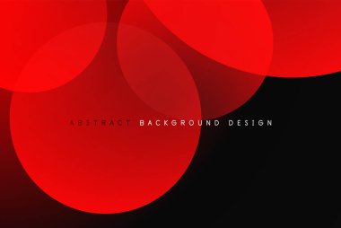 Soyut teknoloji çemberleri vektör arkaplanı, teknoloji dijital baloncukları