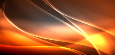 Neon ışıklı dalgalar arka planda dalgalanıyor, ışıltı ve hareketin büyüleyici dansı. Dinamik zemin, enerjinin ve modern estetiğin özünü yakalar