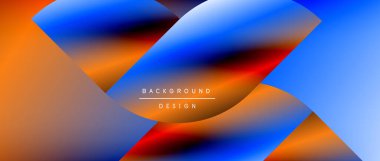 Daireler ve eğimli yuvarlak şekiller. Asgari soyut arkaplan, yuvarlak geometrik şekiller, temiz ve yapılandırılmış tasarım