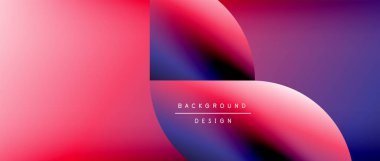 Daireler ve eğimli yuvarlak şekiller. Asgari soyut arkaplan, yuvarlak geometrik şekiller, temiz ve yapılandırılmış tasarım