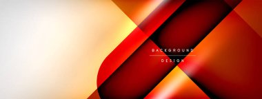 Vector abstract line background with glowing effects and shadows. Vector Illustration For Wallpaper, Banner, Background, Card, Book Illustration, landing page