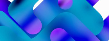 Gradyan Geometri. Çizgilerin ve Çemberlerin Minimalist Füzyonu, Hünerli Serene, Çekici Soyut Arkaplan