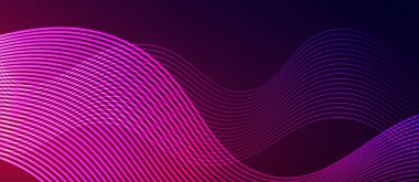 Dinamik dalga geometrik tasarımı. Duvar Kağıdı, Sancak, Arkaplan, Kart, Kitap İllüstrasyonu, İniş Sayfası