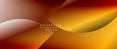 Posterler, kapaklar, afişler, broşürler, web siteleri için parlak renk çemberi ve yuvarlak element minimal geometrik soyut arkaplan