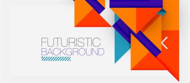 Duvar kağıdı, bayrak, arkaplan, kart, kitap illüstrasyonu, iniş sayfası için üçgen vektör arkaplan çizimi